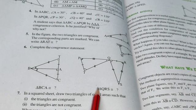 Congruence of Traingle Ex-7.2 Chapter -7 Introduction || Class 7th Maths смотреть онлайн