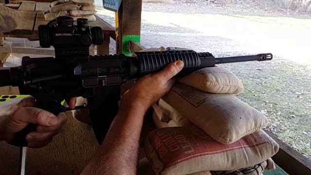 DPMS Oracle 5.56/.223 AR-15 Firing at 1/8 speed смотреть онлайн