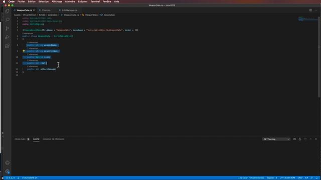 Première utilisation des ScriptableObjects avec Unity смотреть онлайн