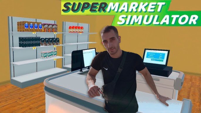 открываю супермаркет - Supermarket Simulator #1