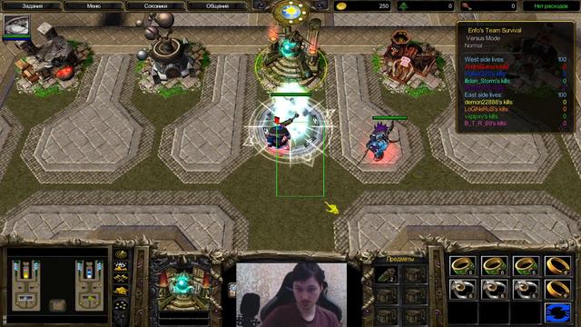 STREAM WARCRAFT 3 - IRINA BOT ПРОВЕРКА КАРТ - HERO DEFENSE смотреть онлайн