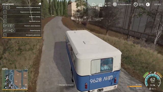 Обзор карты Село Ягодное USSR v2.5.1- Farming Simulator 19 смотреть онлайн