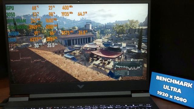 HP Victus | RTX 3050 | Assassin's Creed Odyssey | Gameplay Multiple Settings | 5600H | 1x8GB смотреть онлайн