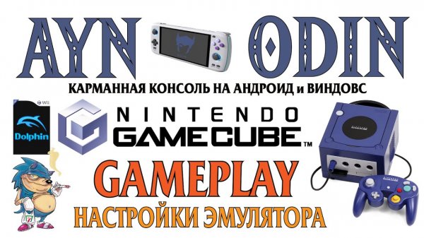 AYN ODIN - Настройки эмулятора Nintendo GameCube, Геймплэй
