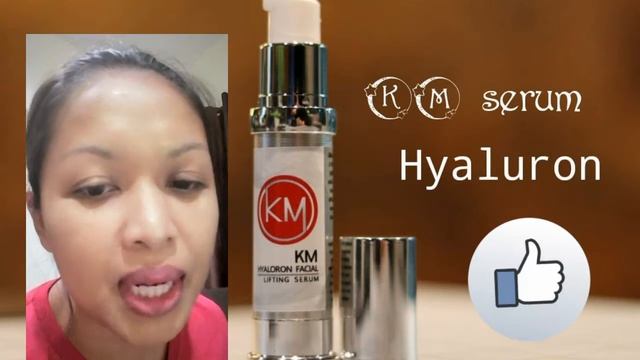 หน้าใสด้วยKM Hyaluron Facial Lifting serum смотреть онлайн