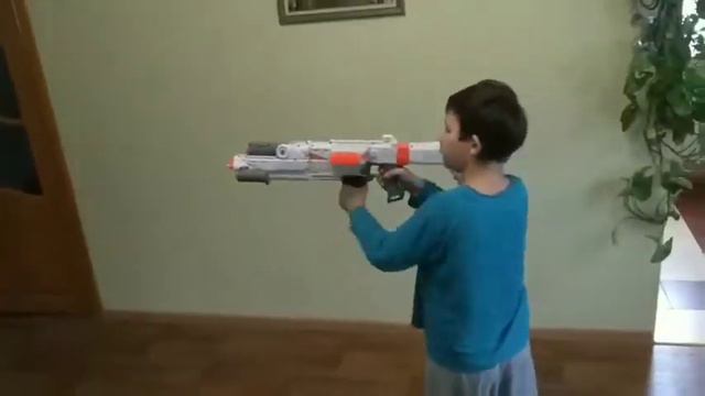 БЛАСТЕР NERF MODULUS XL MEDIATOR смотреть онлайн