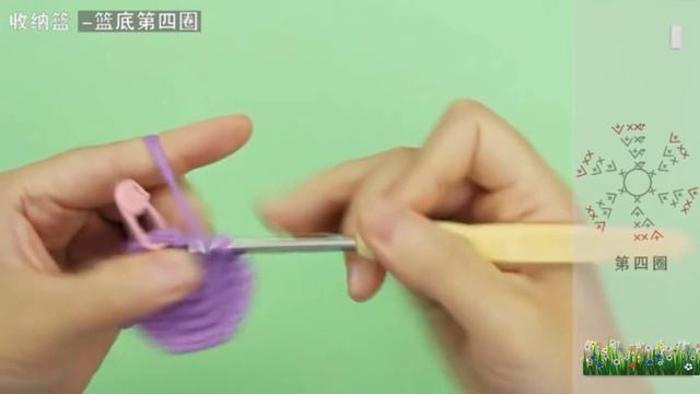 鉤針編織包包 收納籃 смотреть онлайн