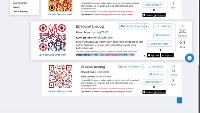 qr code matic | dijital kartvizit | dinamik qr code | kare kod | kartvizit | qrcodematic.com смотреть онлайн