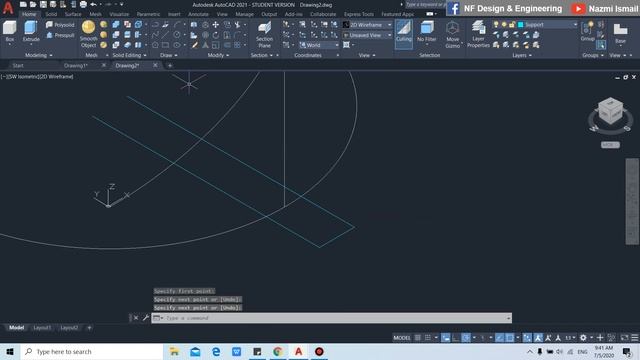 #074 I AutoCAD 3D Simple Tank Modeling (Vertical Tank) I Nazmi Ismail смотреть онлайн
