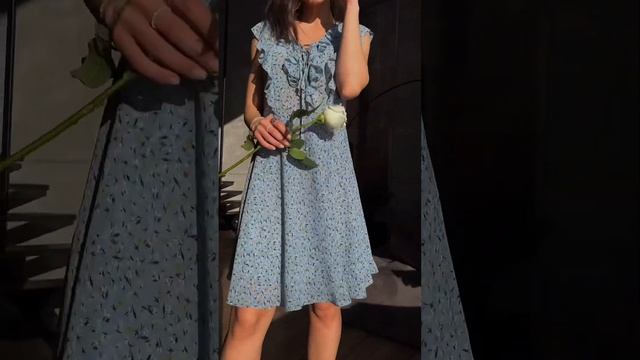 Летние шифоновые платья с цветочным принтом для прекрасной тебя! Женская одежда от производителя СП смотреть онлайн