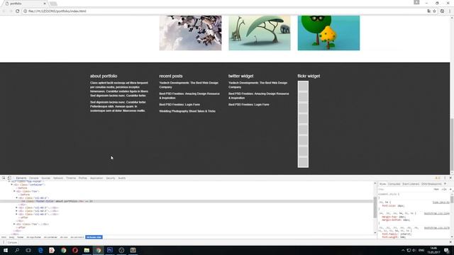 Bootstrap. Верстка бутстрап по макету psd. Урок 5 смотреть онлайн