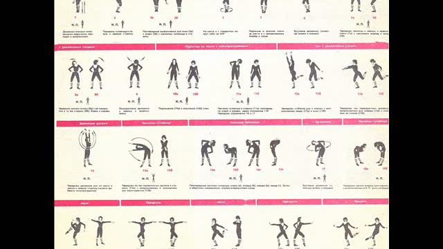 Ритмическая Гимнастика - Просто Так (Aerobic Exercises - Just So) смотреть онлайн