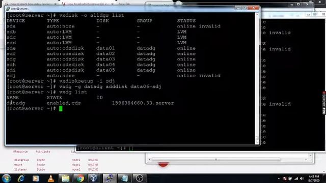 3.1 (VxVM) Veritas Volume Manager DiskGroup Deport and Import on two node servers смотреть онлайн