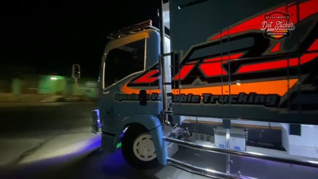 konsep sticker truck elf giga oracal ice blue смотреть онлайн