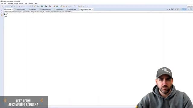 Lets Learn Java - Strings смотреть онлайн