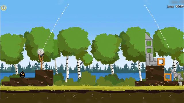 Angry Birds Free With Magic (Android Port) Gameplay смотреть онлайн