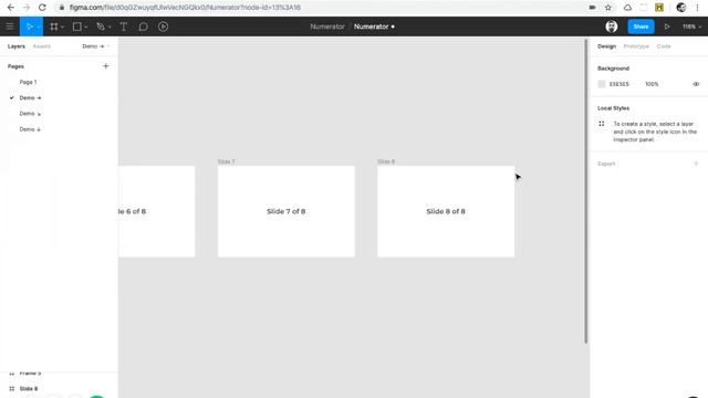 Numerator – Figma plugin. Easy way to numerate frames. смотреть онлайн
