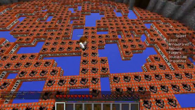 Играем в TNT - беги, форест, беги!