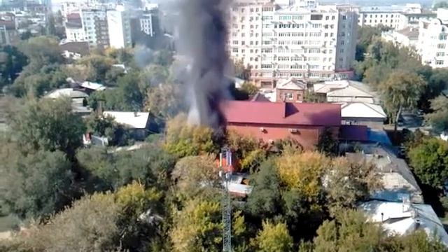 Пожар на Ленинской\Ульяновской смотреть онлайн