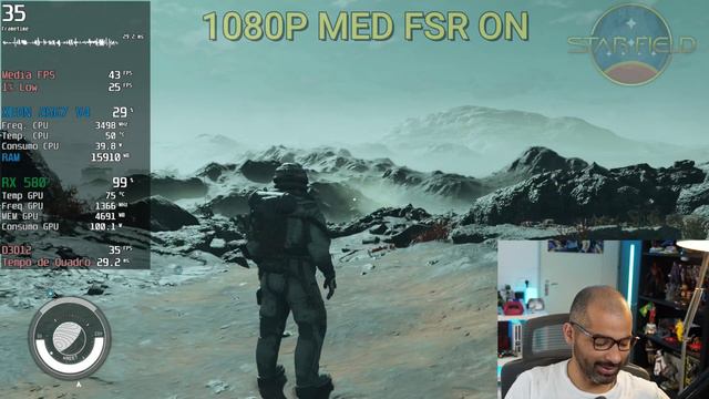 XEON E5 2667 v4 + RX 580 | STARFIELD PC GAMER BARATO R$1500 смотреть онлайн