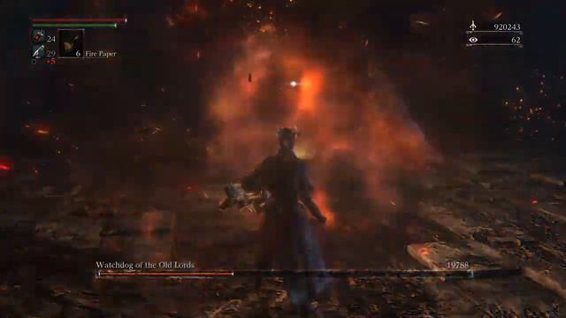 Bloodborne - Watchdog of the Old Lords using the cannon spam glitch (read description) смотреть онлайн