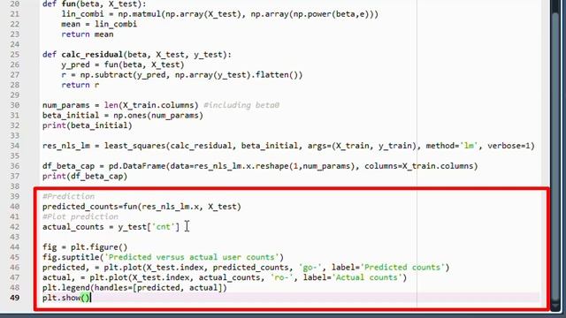 Python Nonlinear Least square|Non linear regression models| Parameter Estimation смотреть онлайн