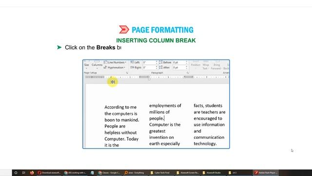 Class 4 | Chapter 4 | MORE ON MICROSOFT WORD 2016 | CYBER TOOLS | KIPS смотреть онлайн