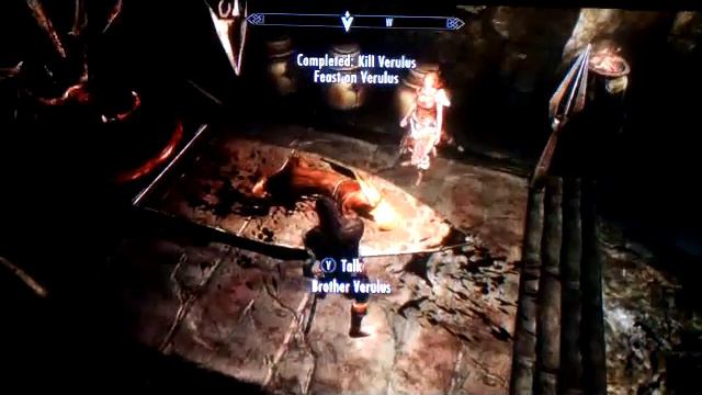 Skyrim, How to become a Cannibal,(taste of death) смотреть онлайн
