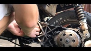 ПОЛНАЯ НАСТРОЙКА ВАРИАТОРА ЯМАХА ДЖОГ 3kj, разбор трансмиссии, ЛАЙВ ВИДЕО №2