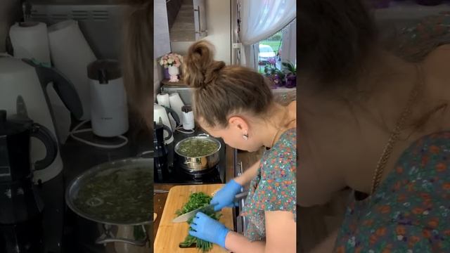 Суп с щавелем