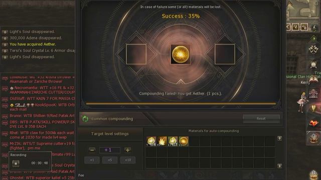 Tersi's Soul Crystal Lv.6-8 Compounding #6 /// Lineage 2 EU Core смотреть онлайн