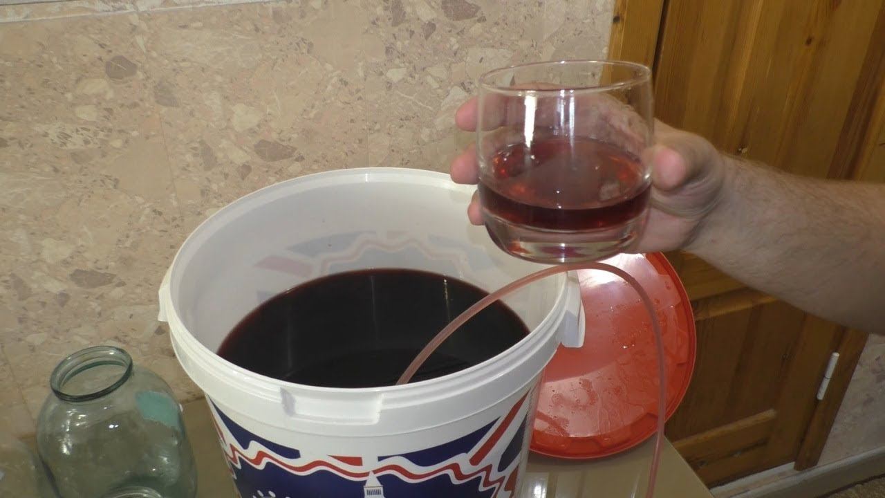 Как сделать домашнее вино из концентрированного красного виноградного сока смотреть онлайн