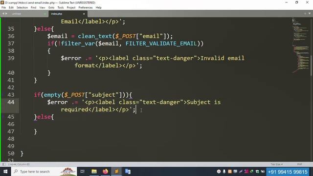 How to Send Email in PHP using Mailtrap | Sending Emails in PHP | Core PHP | PHP PHPMailer in Hindi смотреть онлайн