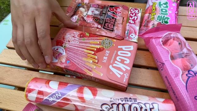 ASMR MUKBANG | 직접 만든 갤럭시 꿀젤리 핑크 디저트 아이스크림 먹방 & 레시피 DESSERT GALAXY HONEY JELLY CANDY смотреть онлайн