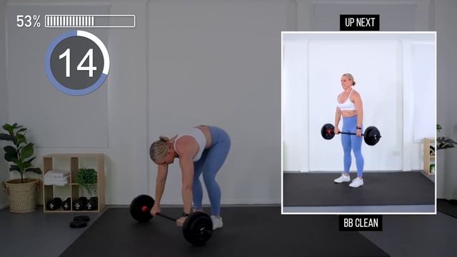 30 Minute FULL BODY Barbell Workout Follow Along | Strength Training for Women смотреть онлайн