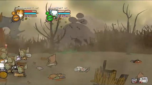 CASTLE CRASHER GAMEPLAY ep.1(FUCKING WARRRRR!!!!!!) смотреть онлайн