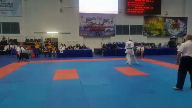 Киокусинкай 2017г. Первенство России.Скочилов Эдуард (2 бой) смотреть онлайн