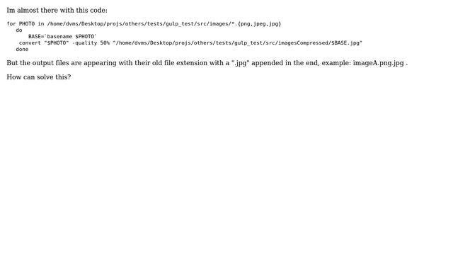 Convert all png,jpeg,jpg to jpg and compress them using imagemagick (2 Solutions!!) смотреть онлайн