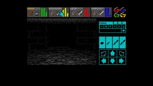 Dungeon Master - Atari ST (1987) смотреть онлайн