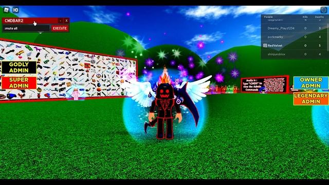 Roblox - Free admin " :mute all " смотреть онлайн