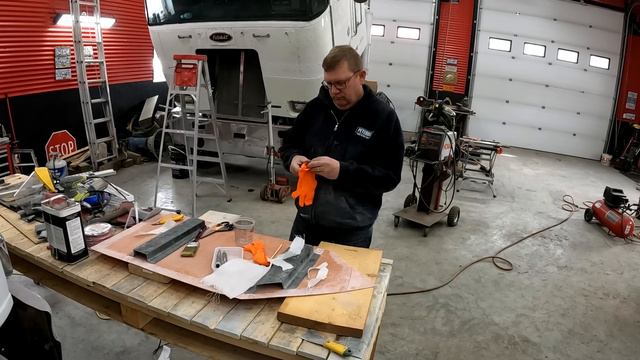 Fiberglass repair on a K100 cabover how hard could it be.... смотреть онлайн