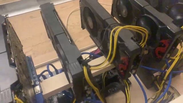 Видеокарты PowerColor серии Red Dragon 478gb РИГ на 6 карт смотреть онлайн