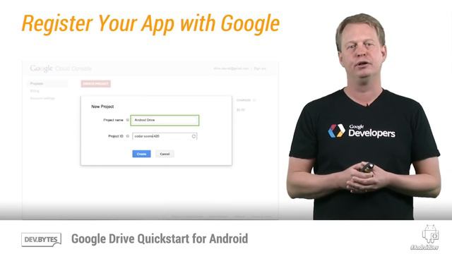 DevBytes: Google Drive Quickstart