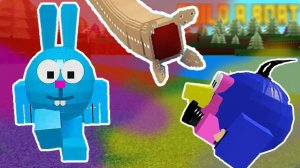 КРОЛИК КРАШ, КАМПОТЫЧ И ЧЕРВЬ ШАУРМА / СМЕШАРИКИ НАЧАЛО