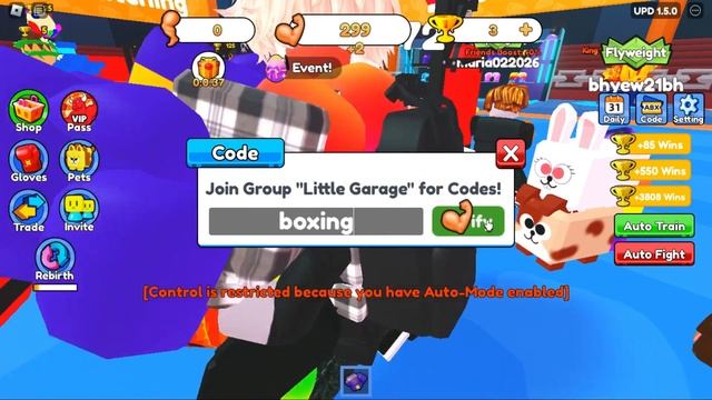 All Secret Boxing Clicker Simulator Codes 2023 | Codes for Boxing Clicker Simulator 2023 - Roblox смотреть онлайн