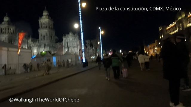 Recorrí la Verbena navideña en el Zócalo de la CDMX | ¿Qué hacer en el Zócalo? смотреть онлайн