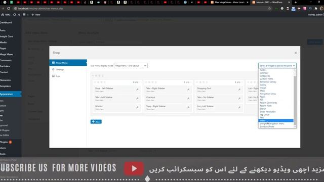 How to Create a megamenu in wordpress | In Hindi 2021 смотреть онлайн