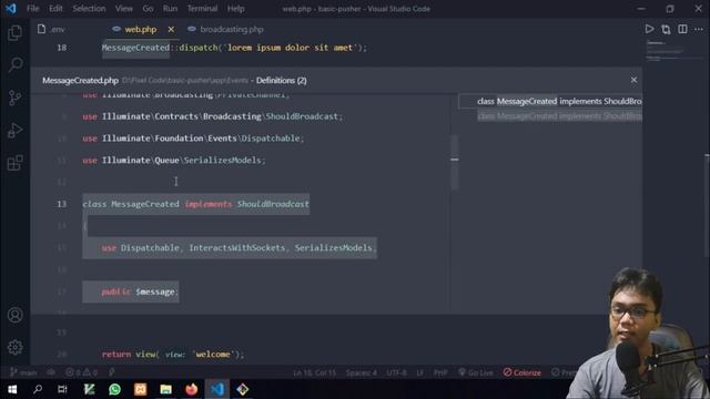 Pusher itu Gampang - Realtime Laravel App #3 смотреть онлайн