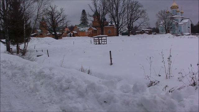Никандрова Пустынь, монастырь в Псковской области, Порховского района смотреть онлайн