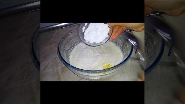 Limonlu Piroq 12 Qaşıq.Итальянский Пирог 12 ложек.